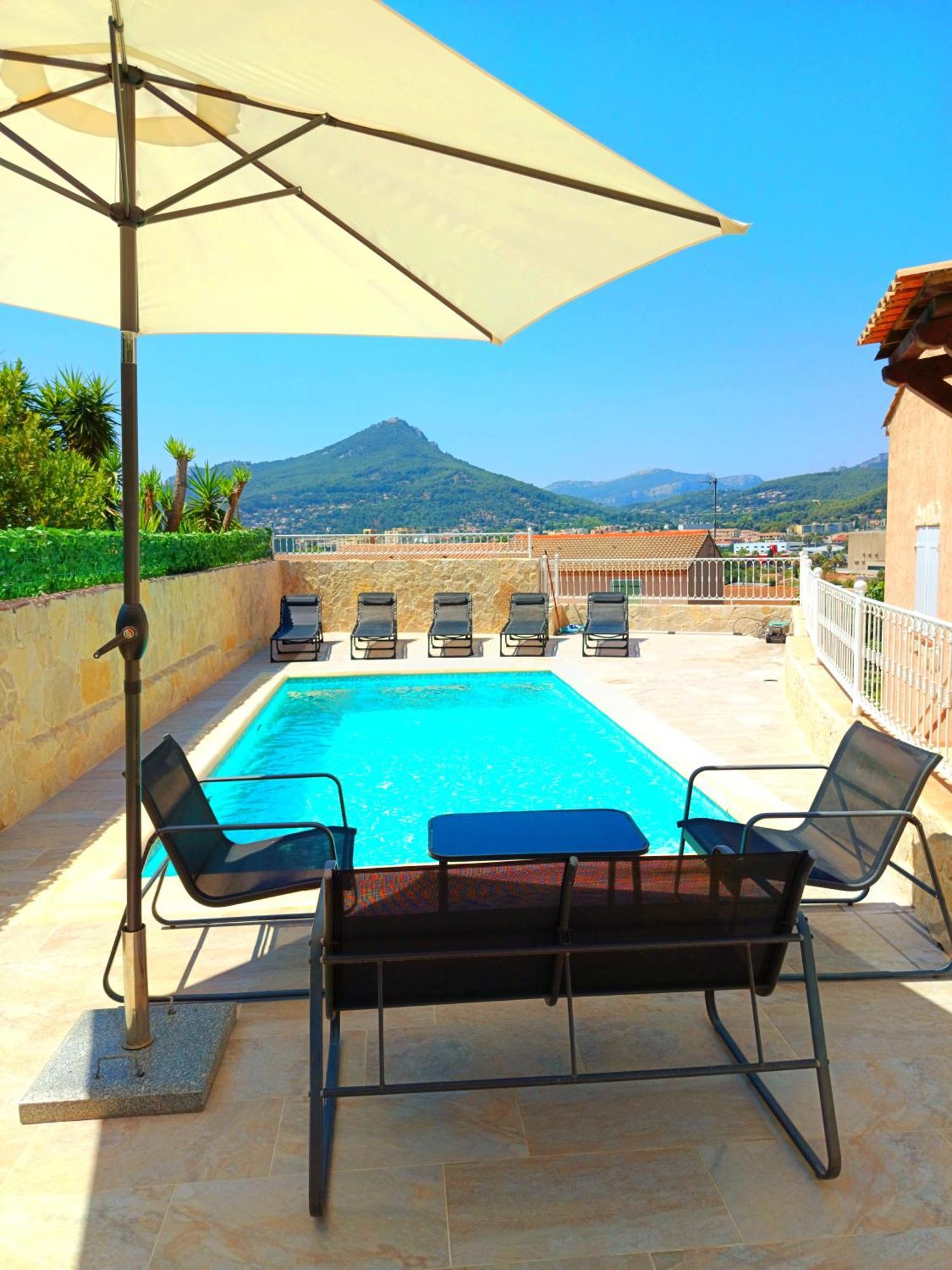 Villa Nais 126M2-Zen-Salle Cinema-Piscine La Valette-du-Var Dış mekan fotoğraf