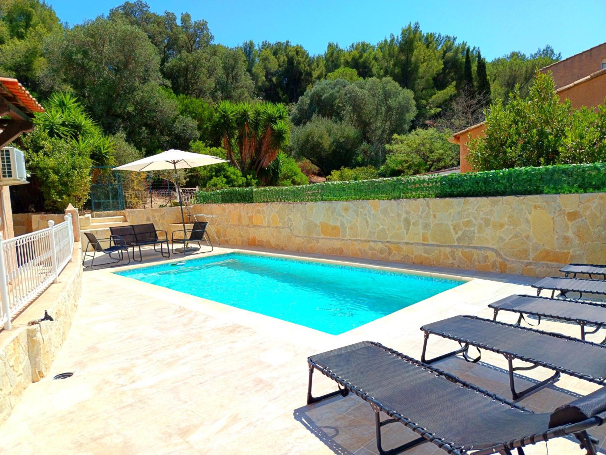 Villa Nais 126M2-Zen-Salle Cinema-Piscine La Valette-du-Var Dış mekan fotoğraf